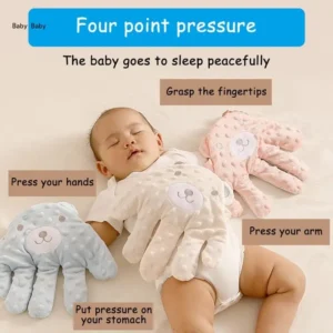 Cartoon Baby Sleep Aid Soothing Hands Detachable with Remote.