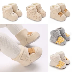 Fashion Baby Cute Soft Cartoon Cotton  shoes